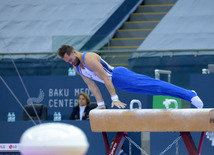 Bakıda idman gimnastikası üzrə Dünya Kuboku yarışlarının ilk günü start götürüb. Azərbaycan, 19 fevral, 2016